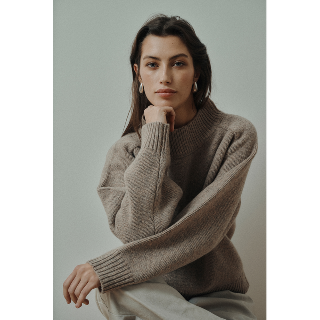 Anne mi-Silje Knitted Pullover