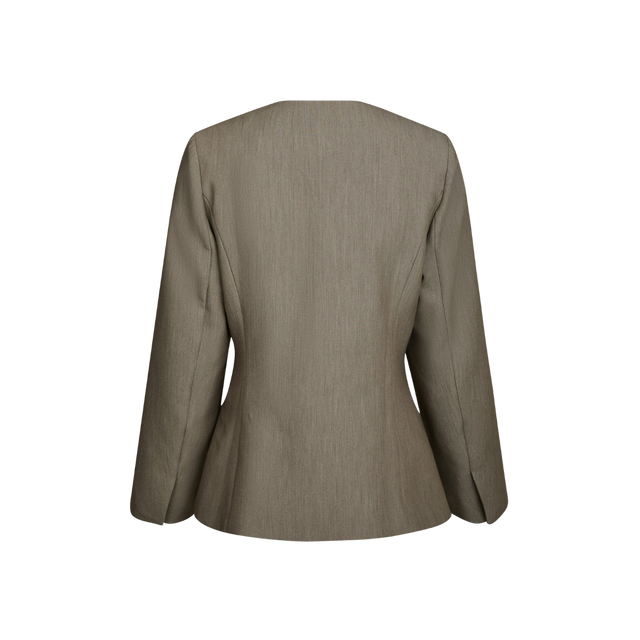 Neo Noir Frillis Fitted Blazer