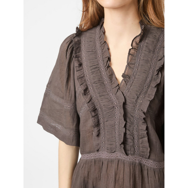 Neo Noir Evienne S Voile Top