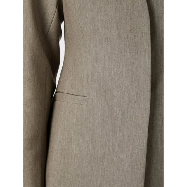 Neo Noir Frillis Fitted Blazer
