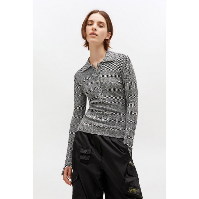 Ganni Spacedyed Polo