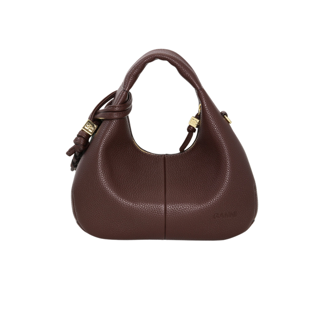 Ganni Hobo Mini Grained