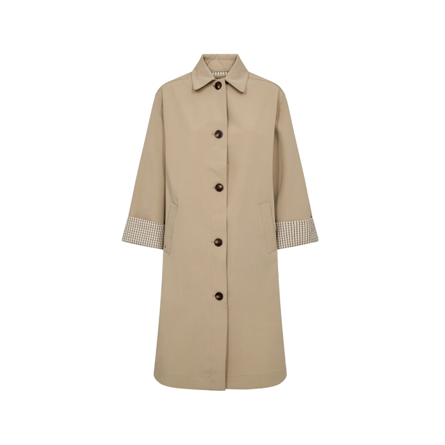 Mos Mosh Riko Bora Trench Coat