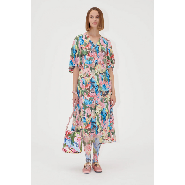 Stine Goya-Structure Stretch Midi Dress