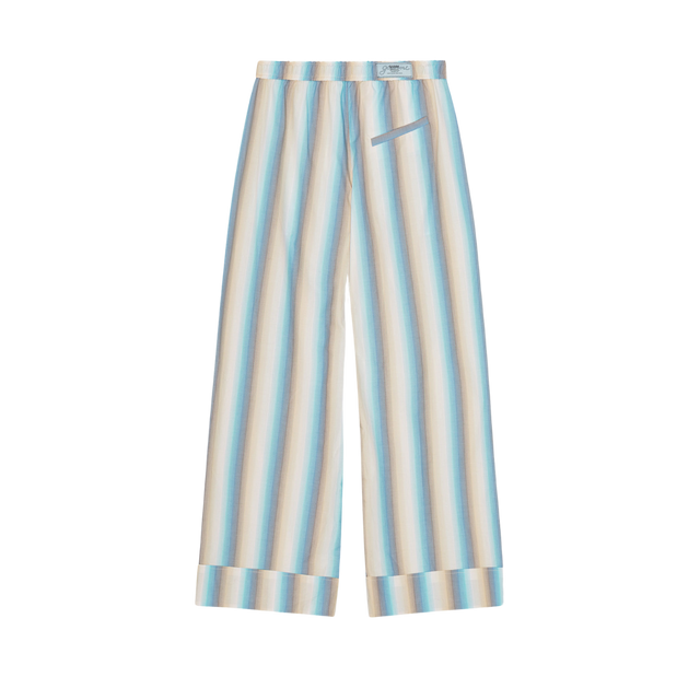 Ganni – Elastische Hose mit Ombre-Streifen