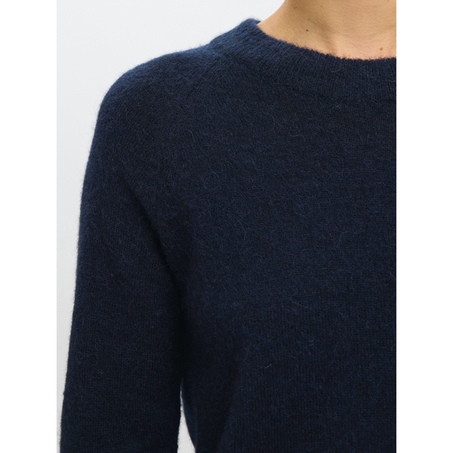 Selected Women Lulu LS Knit O-Neck