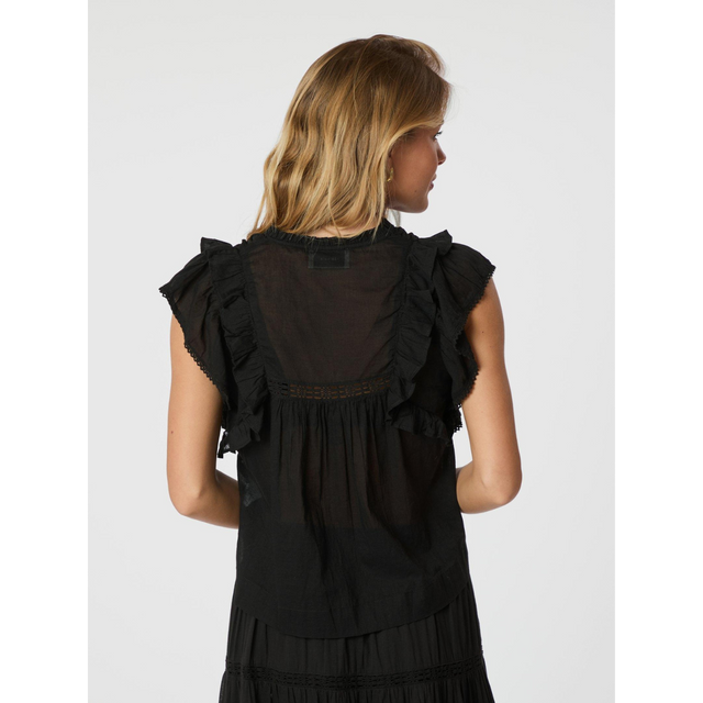 Neo Noir Jayla Voile Top