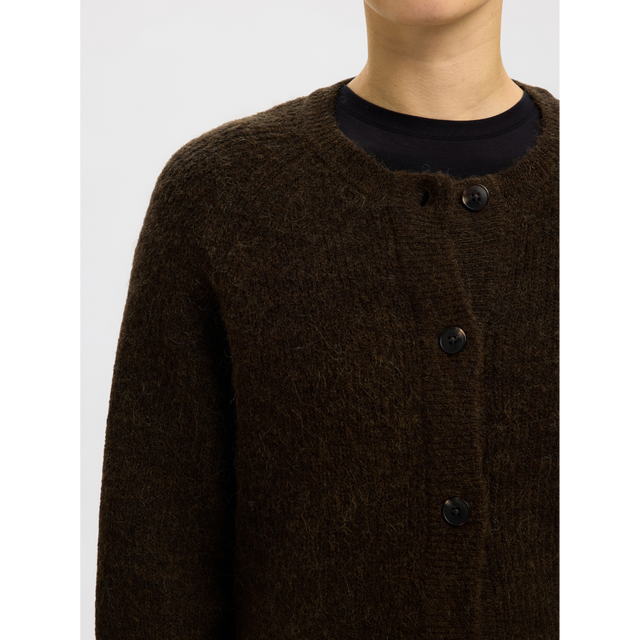 Selected Women Lulu LS Knit Short Cardigan
