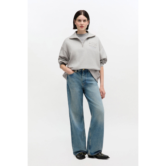 Ganni Essentials Tint Rigid Denim Izey