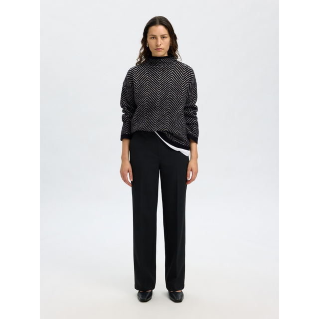 Selected Femme Lulu Herringbone Knit