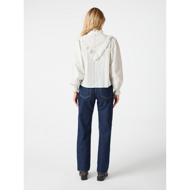 Neo Noir Degas Embroidery Blouse