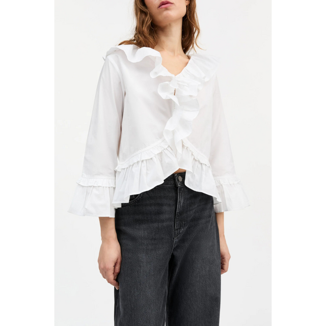 Skall Studio Rimini Flounce Blouse