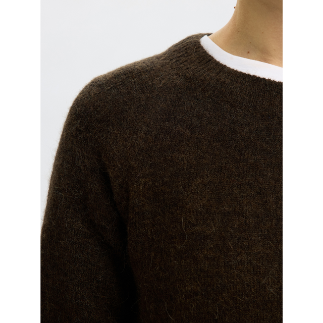 Selected Women Lulu LS Knit O-Neck
