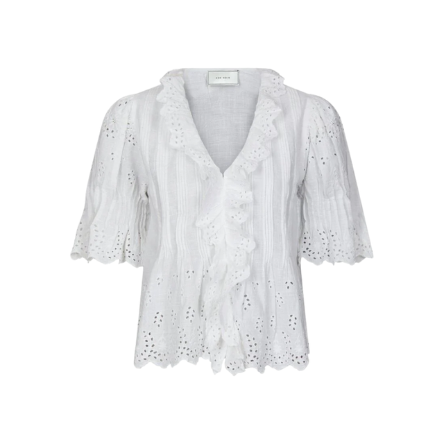 Neo Noir Talise Emb Blouse