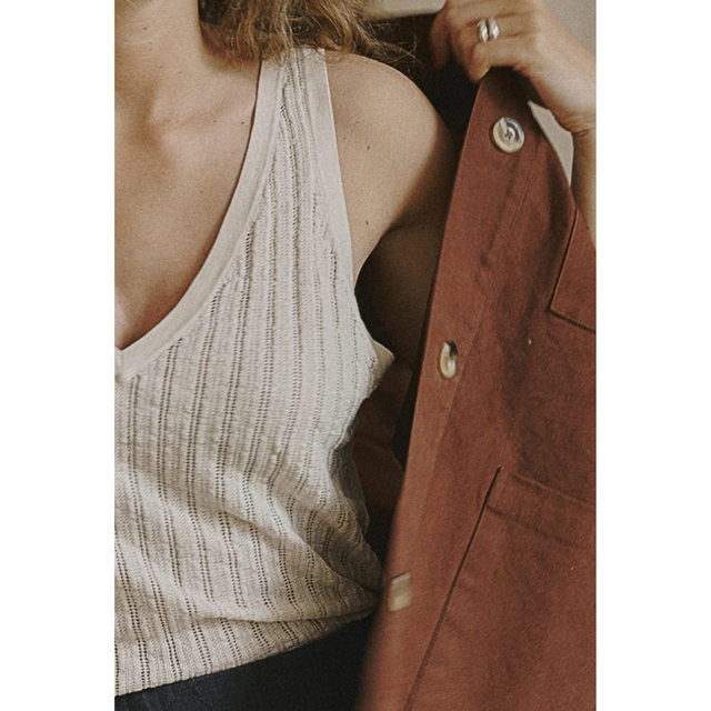 Anne-mi Amelia SS Knit Top