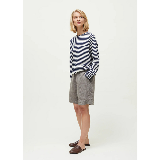 Aiayu Shorts Long Linen