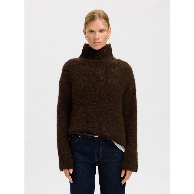 Selected Women Gabriella Knit High Neck Noos
