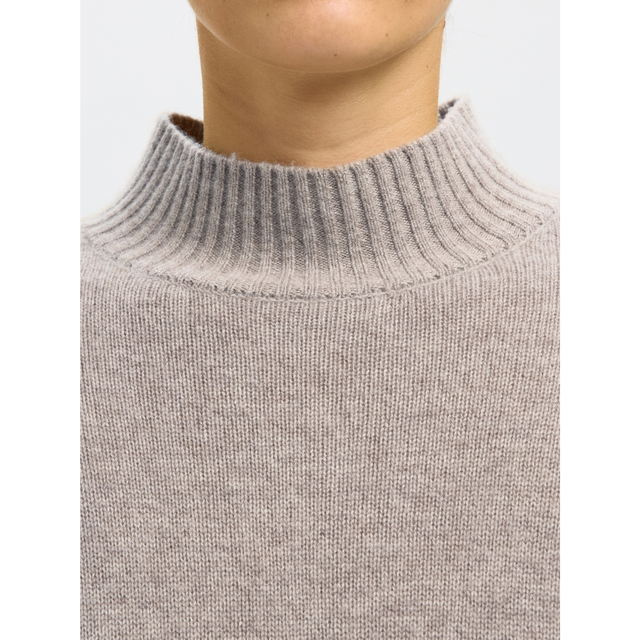 Selected Women Cille Cashmere Blend High Neck