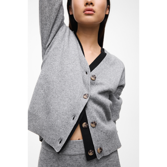VILA Virile V-Neck Knit Cardigan