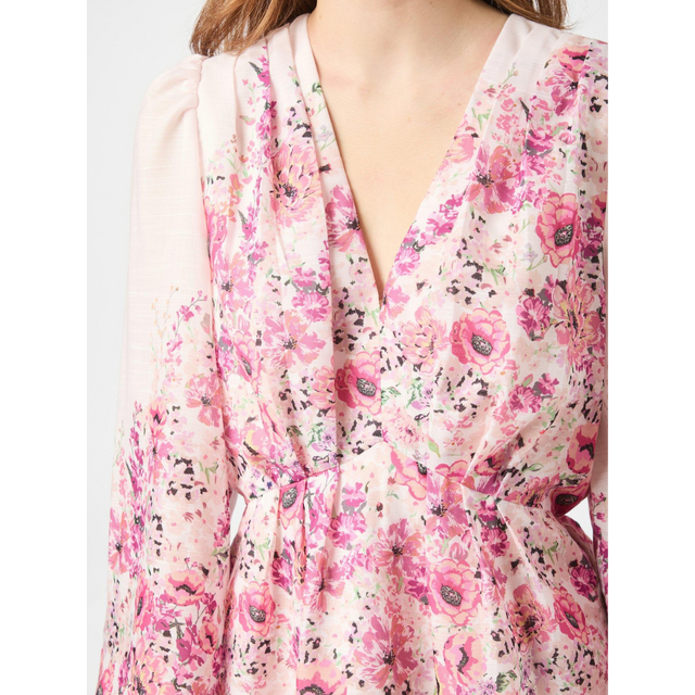 Neo Noir Fie Flower Print Blouse