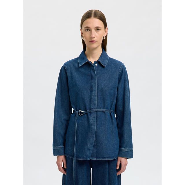 Selected Women Relaxed Selma-Noa Denim Shirt