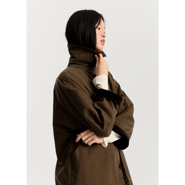 Aiayu Jay Coat Oilskin