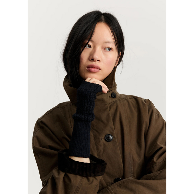 Aiayu Jay Coat Oilskin