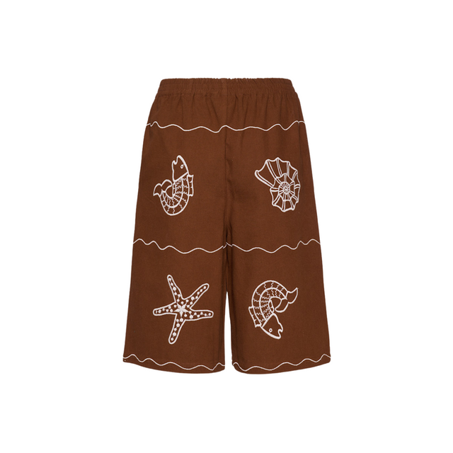 Sissel Edelbo – Shorts mit Muschelmuster