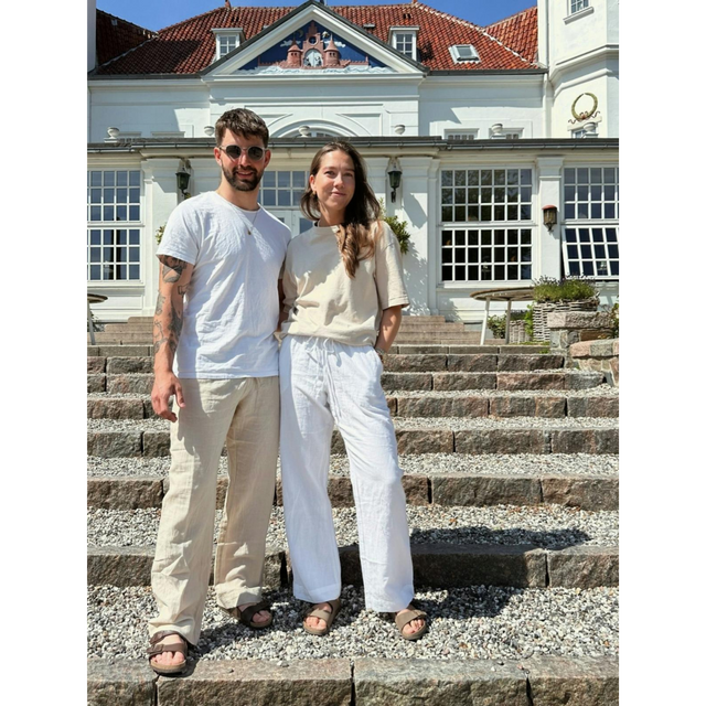 Neo Noir Sonar Linen Pants