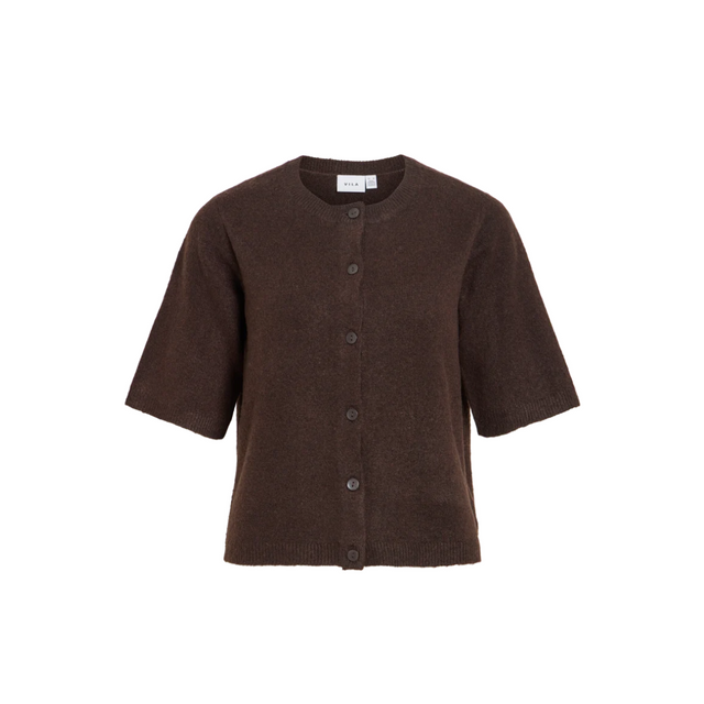 VILA Liga 2/4 O-Neck Knit Cardigan