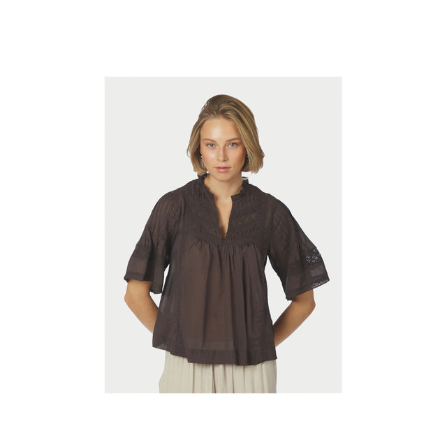 Neo Noir Siama S Voile Blouse