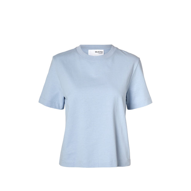 Selected Women T-shirt Essential SS Boxy Tee Noos