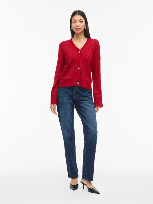 VILA Vimiraz V-Neck L/S Knit Cardigan