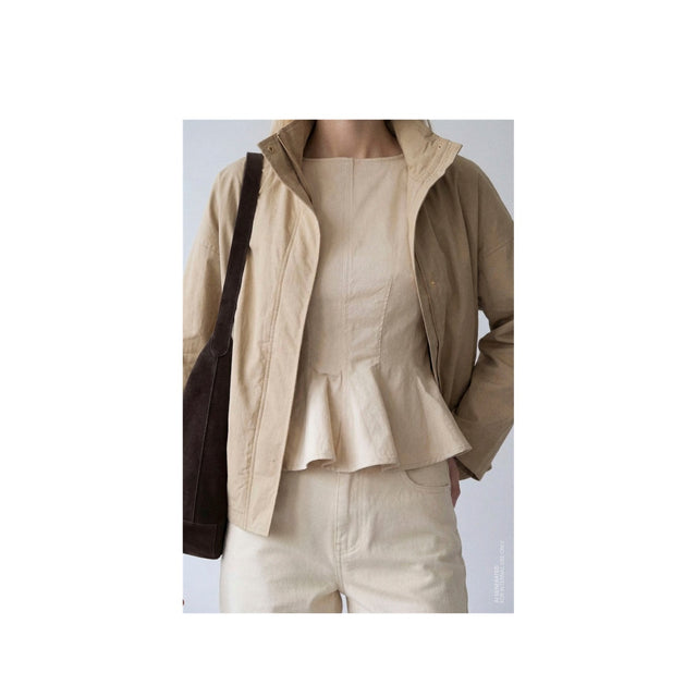 Coole barrel jeans fra Vila - detalje