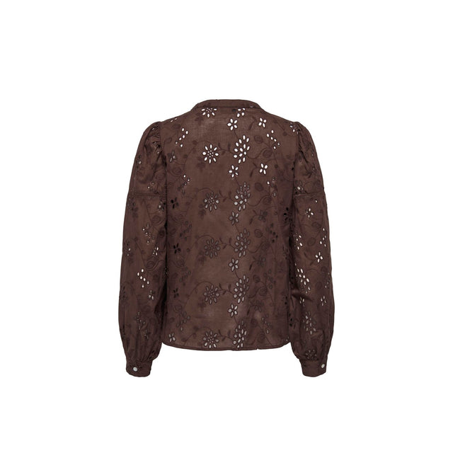 JACQUELINE DE YONG Jdymille L/S Anglaise Top Wvn Exp