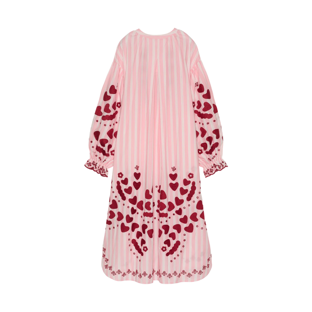 Smuk lyserød Elisabeth kjole fra Sissel Edelbo - bag