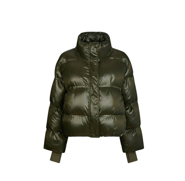 Neo Noir Rhea Shiny Puffer Jacket