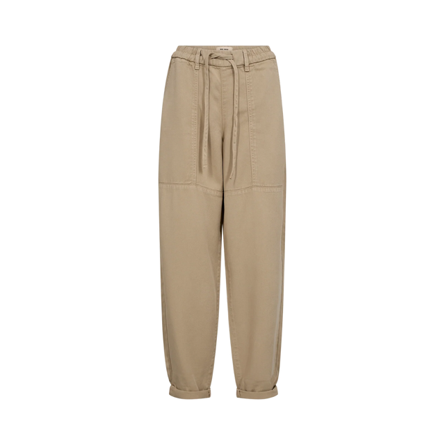 Maison Stalom bukser i blød tencel fra Mos Mosh - foran