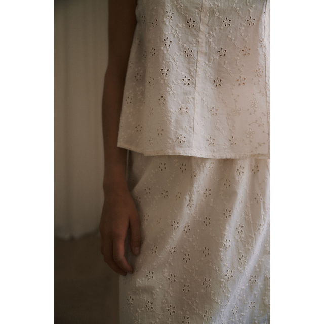 Smuk Melody top fra Anne-mi - detalje