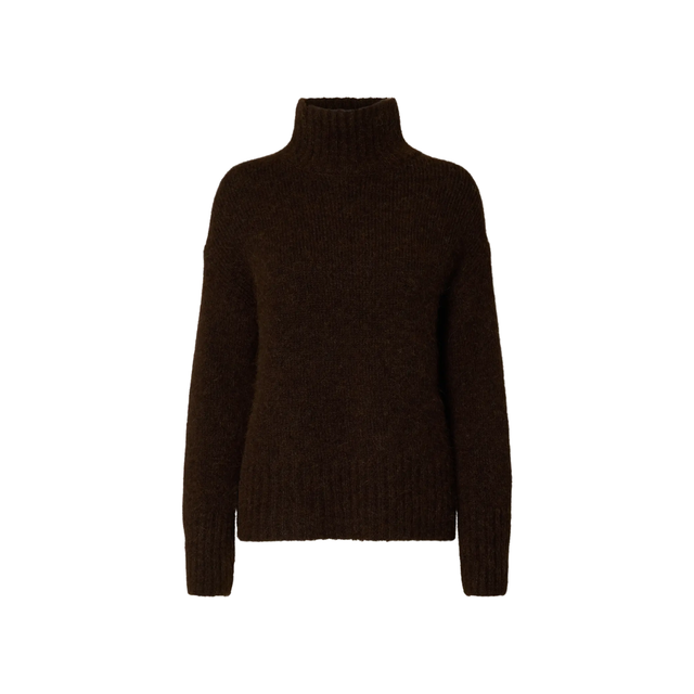 Selected Gabriella LS Knit High Neck Noos