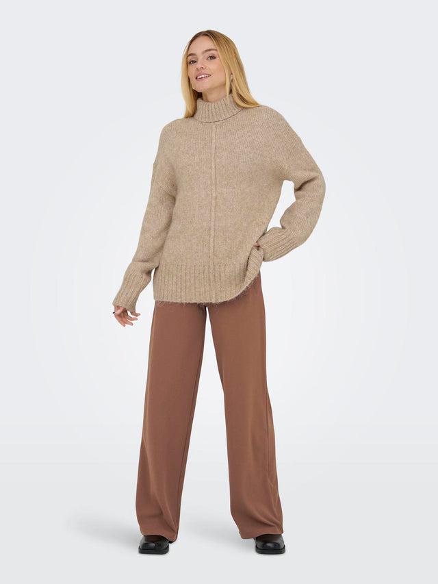 JDY Malone L/S Roll Neck Pullover