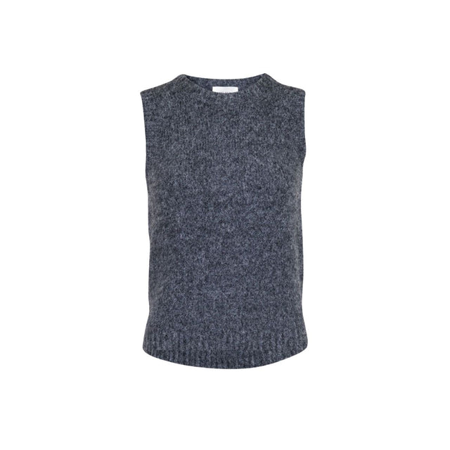 Neo Noir Franko Soft Knit Vest - Prinsesse2ben