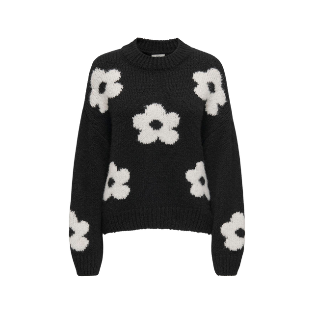 JDY Kilian Flower L/S Pullover