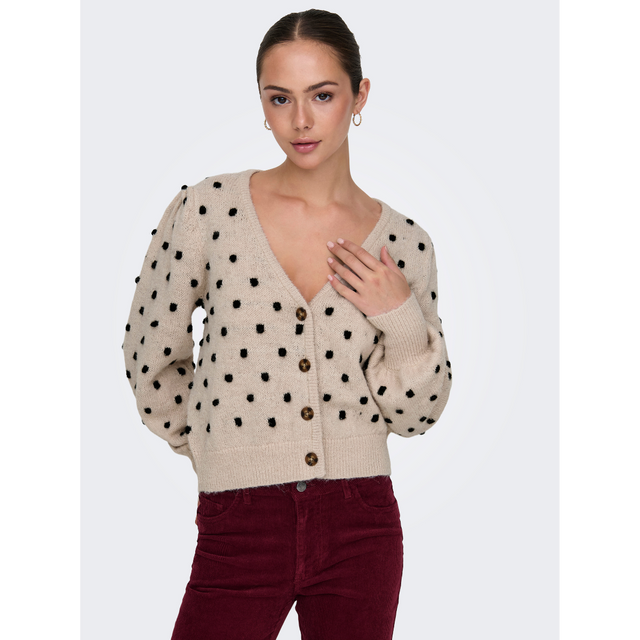 JDY Sigrid Life V-Neck Structure Cardigan