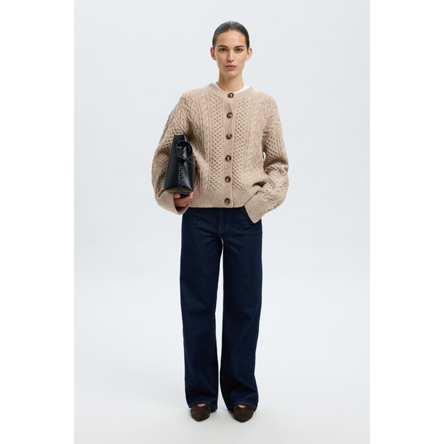 Selected Women Nelly Knit O-neck Cardigan