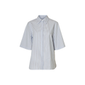 Selected Femme Ellen 2/4 Striped Boxy Shirt B
