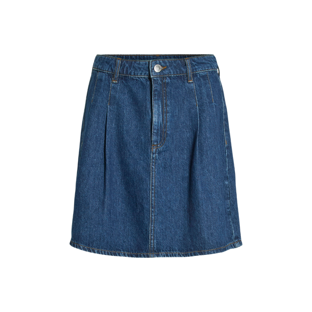 VILA Vinim HW Short Denim Skirt