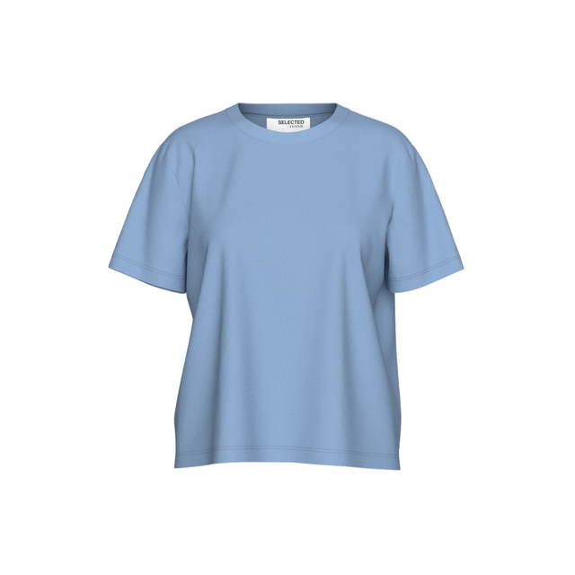 Selected Femme T-Shirt Essential SS Boxy Tee Noos