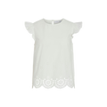 VILA Vihortensa O-Neck Frill Top