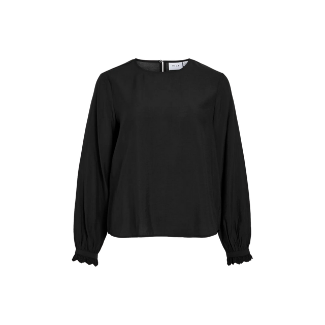 VILA -Malima L/S Rüschentop